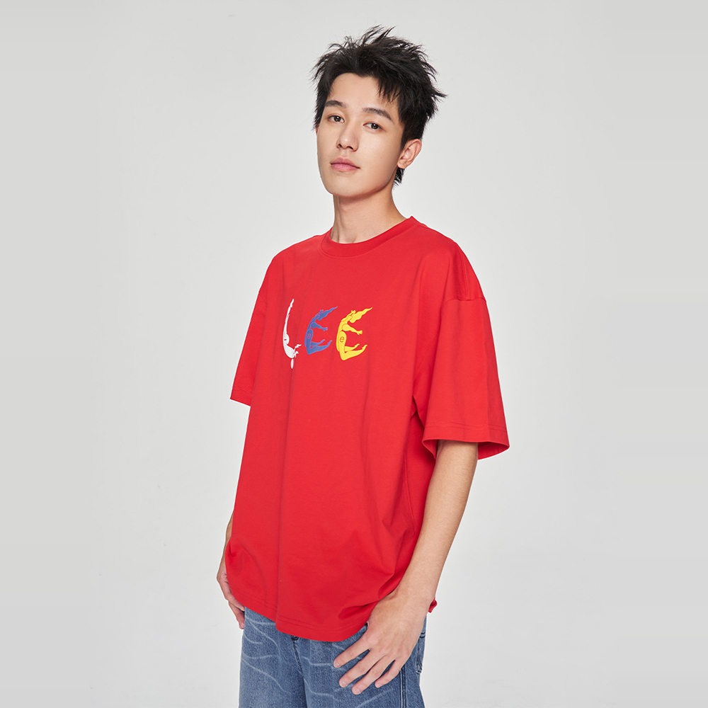 ANGEL CHEN X Lee IndiGO25早春新品男女短袖T恤