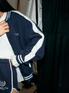 11E “选手”松弛网球老钱风航海系空气层休闲百搭运动裤短裤高腰