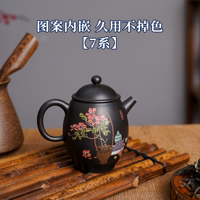 滇匠紫陶云南建水紫陶茶壶