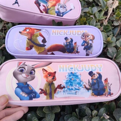 疯狂动物城笔袋同款文具盒狐尼克