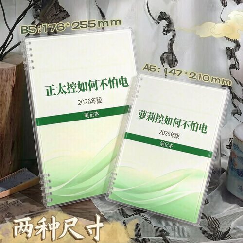 正太萝莉不怕电同款笔记本活页学生创意搞怪A5B5笔记本活页本