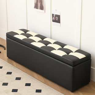 服装 凳家用门口小凳子皮 店沙发凳储物凳长条凳试衣z间休息凳换鞋
