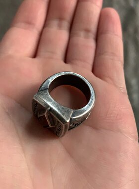 新款超古代指环特利迦奥特曼同款戒指中性风男女极简主义百搭饰品