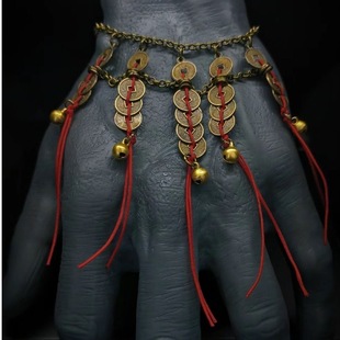 小红书抖音爆款李火旺链条手链同人小说火子哥万圣节诡异道仙饰品