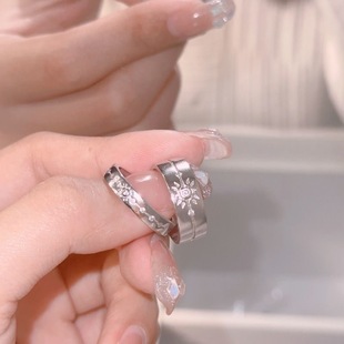 深空沈星回婚戒羁绊戒指可调节同人周边情侣对戒二次元生日礼物