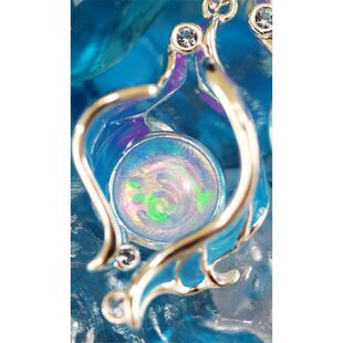 散落的水元素水神瞳项链吊坠同人周边小众设计感送好友生日礼物