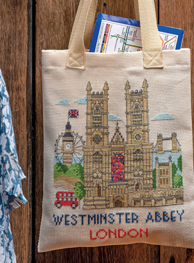 公主绣铺DMC自配套件纯棉线精准印花套件230325伦敦景色