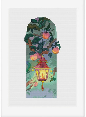 公主绣铺DMC自配套件纯棉线精准印花套件230814夏季灯笼