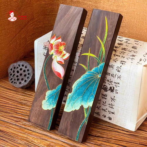 非遗手工掐丝珐琅镇尺diy材料包