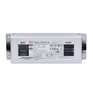 XLG-150-H-A明纬电源可调室外防水直流LED灯带发光字变压驱动器MW
