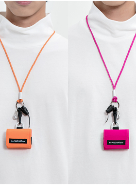 theMADHATcher「矩形徽标」AirPods Pro挂绳耳机包挂包保护套三代