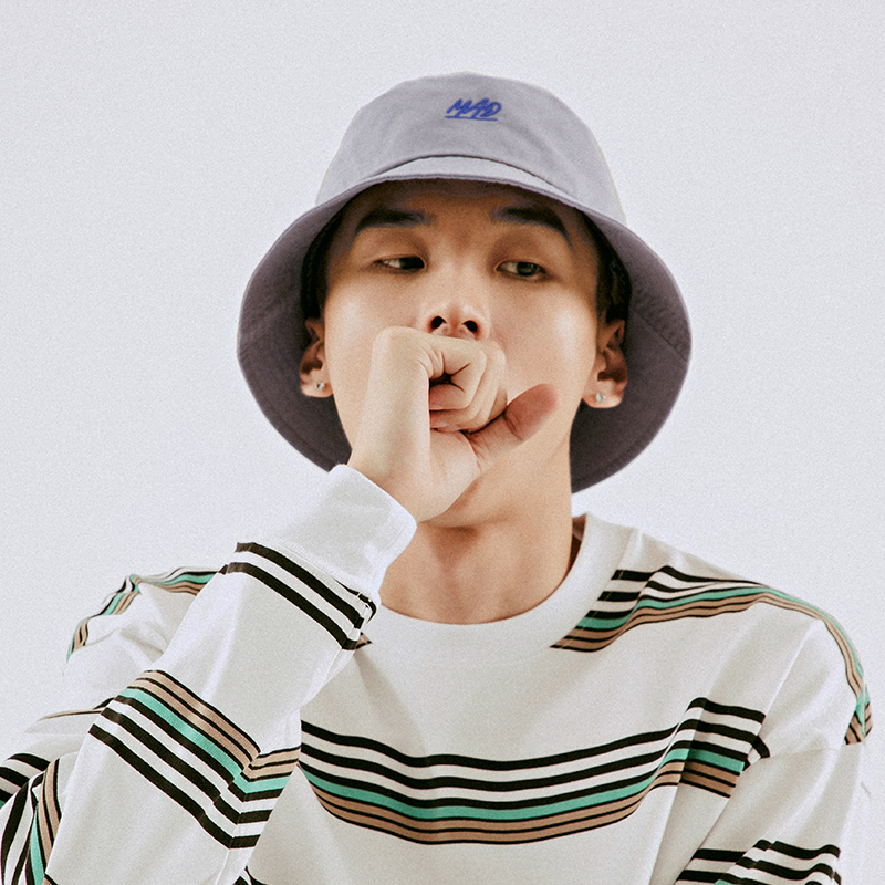 原创设计刺绣街舞男女遮阳帽