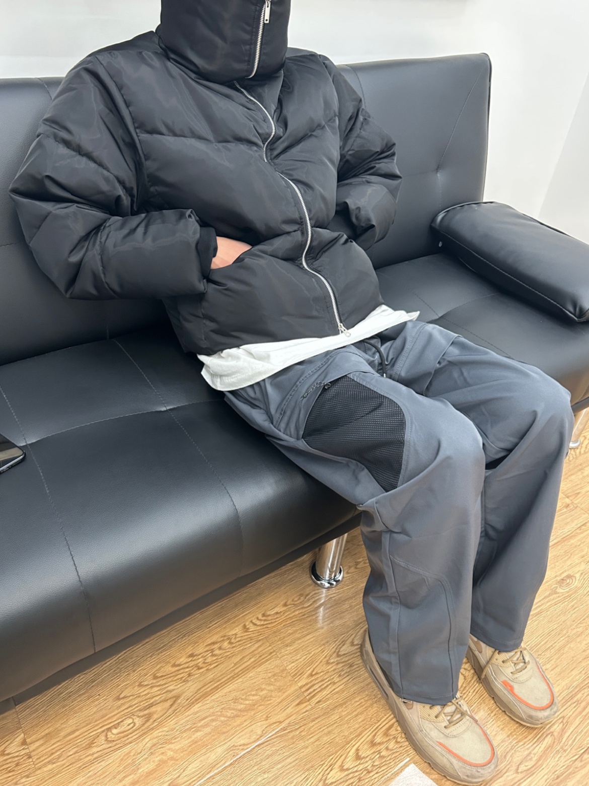 07QWER 秋季户外冲锋裤美式小众机能裤修身直筒大口袋厚款长裤