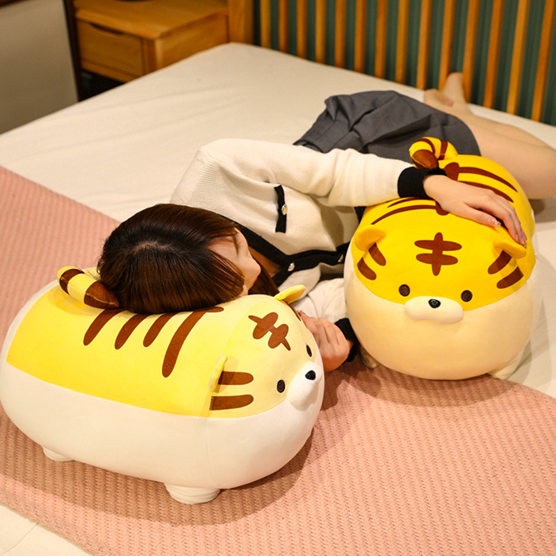 可爱小老虎玩偶公仔毛绒玩具安抚娃娃抱枕女孩睡觉儿童生日礼物女