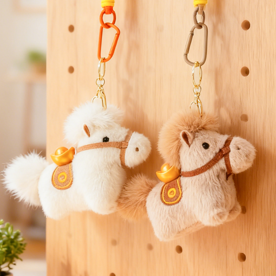 萌马玩偶儿童女孩背包钥匙扣挂件