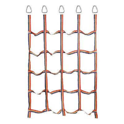 Outdoor Children Climbing Net Rainbow Ribbon Net Physical