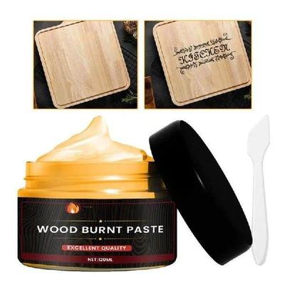 Wood Burning Cream Wood Craft Combustion Gel Heat Activated