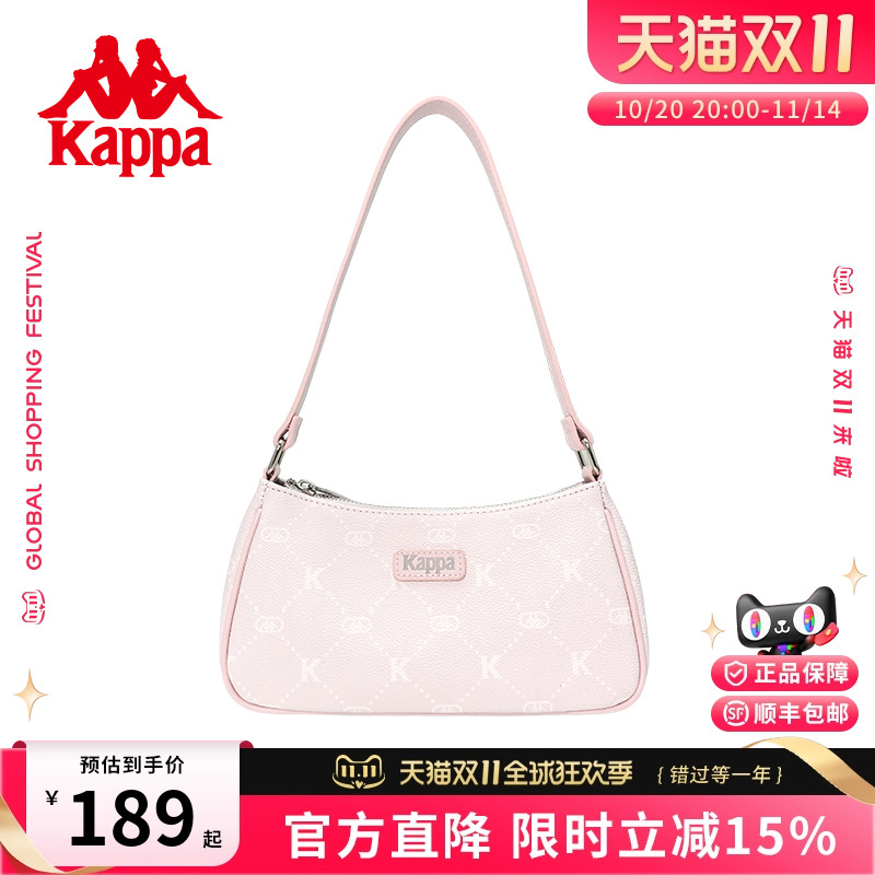 kappa卡帕腋下单肩包皮质感