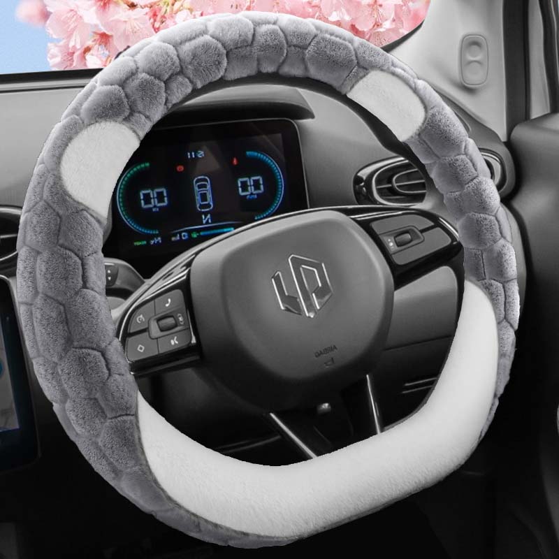 零跑C11/C01  C10/C16零跑/T03/S01专用汽车毛绒方向盘套冬季保暖