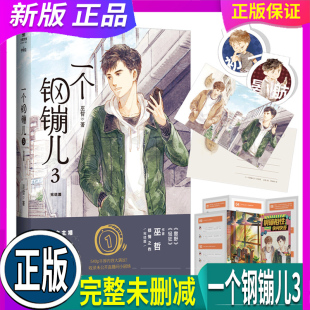 正版 现货【印特签+赠Q版书夹*2+明信片*1+主角问答折页*1】一个钢镚儿3 完结篇 晋江金榜青春作家巫哲口碑之作 内含全新番外小说