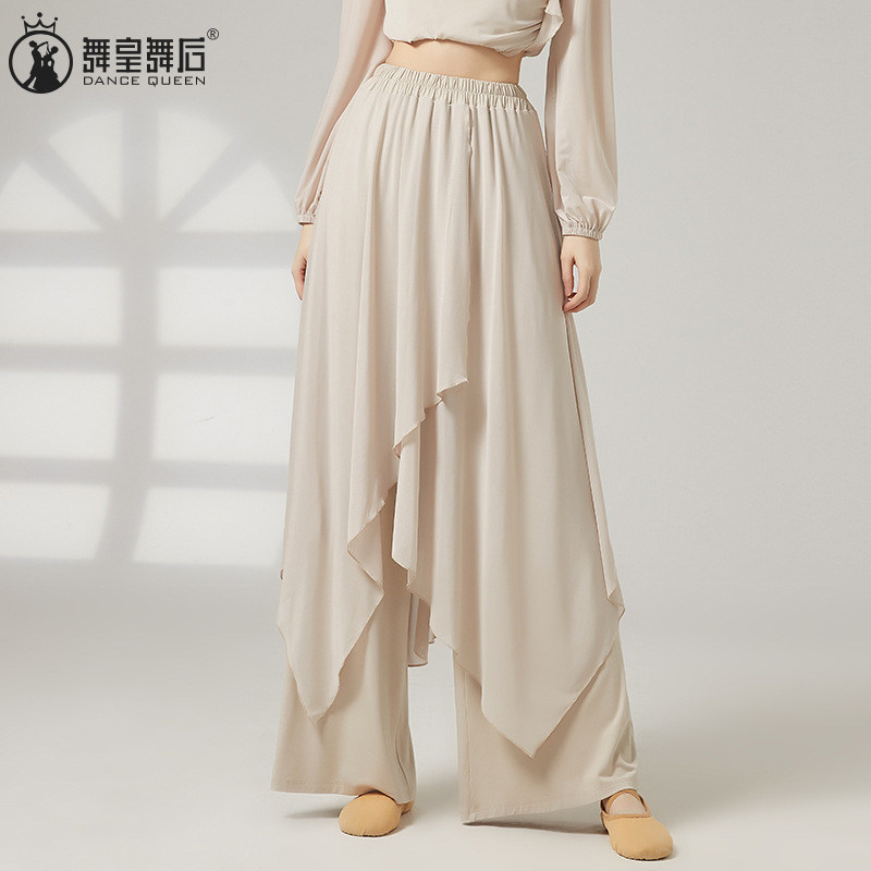 古典舞练功服女跳舞裤子阔腿裤
