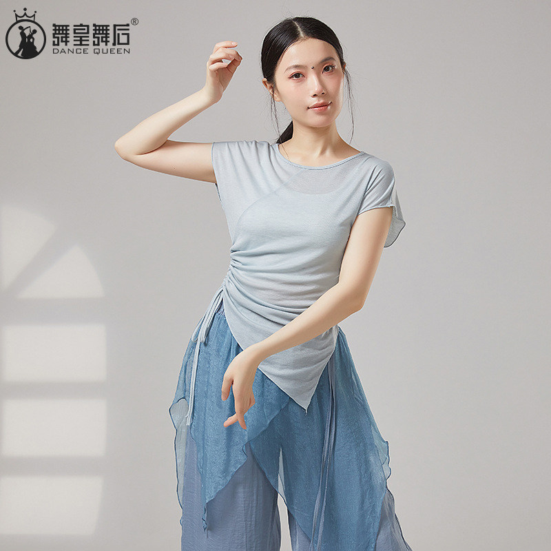 古典舞练功服中国舞舞蹈服抽绳