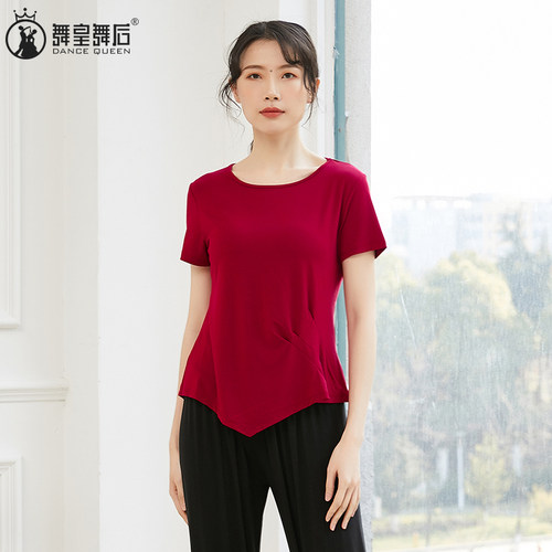 宽松舞蹈服上衣女练功服跳舞形体