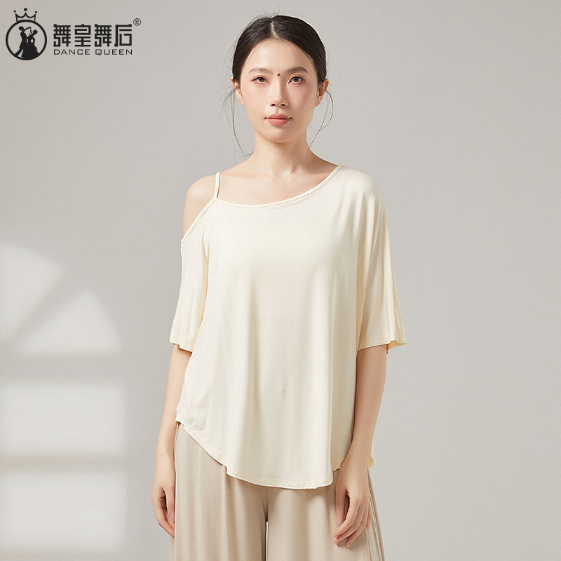 爵士街舞蹈宽松显瘦罩衫上衣女