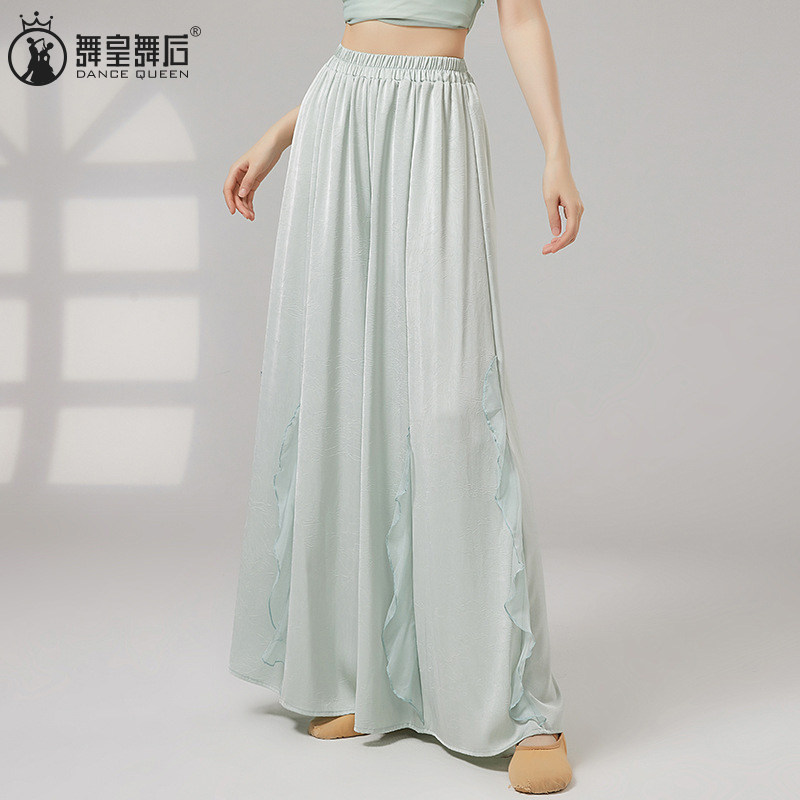 古典舞练功服女裤子飘逸阔腿裤
