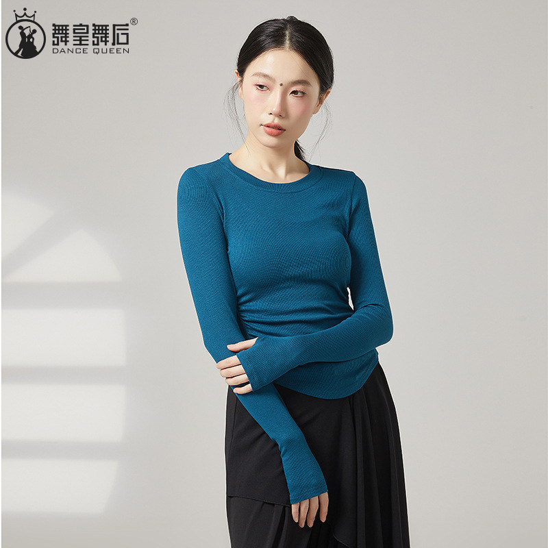 现代舞上衣成人形体服形体训练服