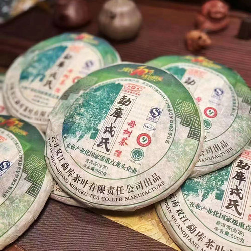 2009年勐库戎氏母树茶 冰岛老茶普洱生茶饼 昆明干仓 500g/饼