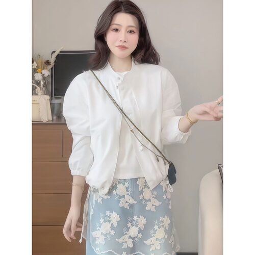春季韩版小个子轻奢棒球服女