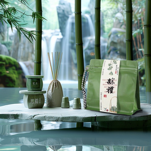 粽子包装袋创意腰封挂绳端午节礼品咖啡豆茶叶烘焙食品铝箔自封袋