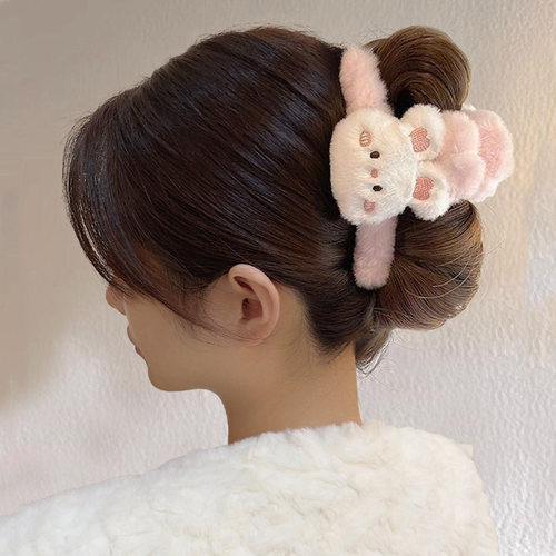 抓夹后脑勺鲨鱼夹盘发发夹