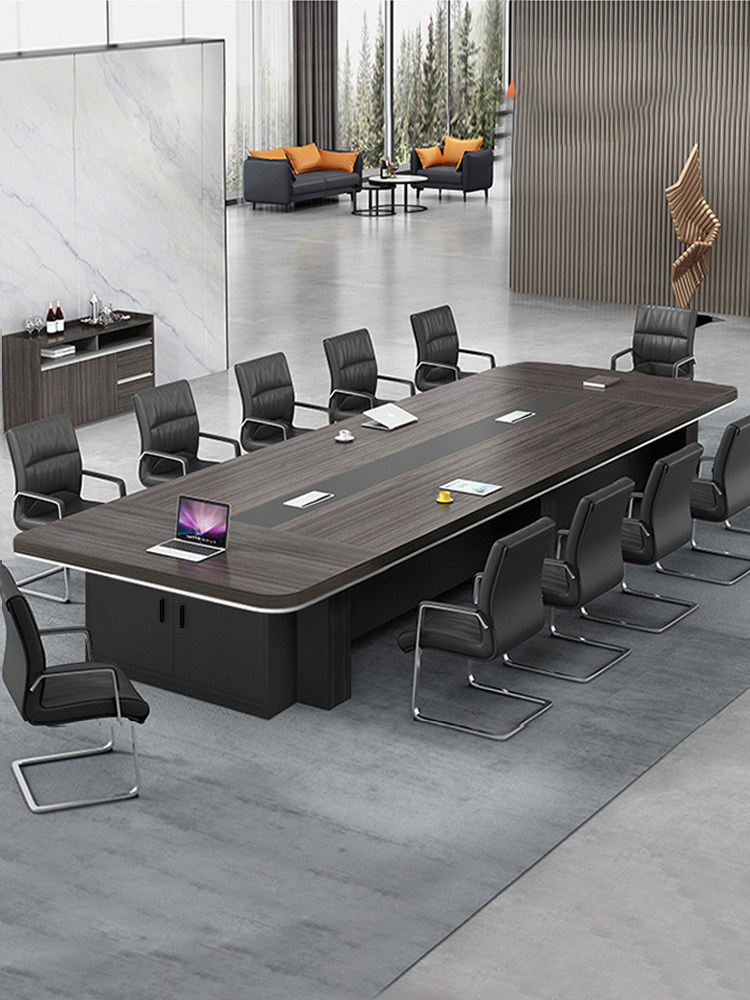 办公会议桌长桌多功能简约现代桌椅组合办公室员工培训洽谈桌