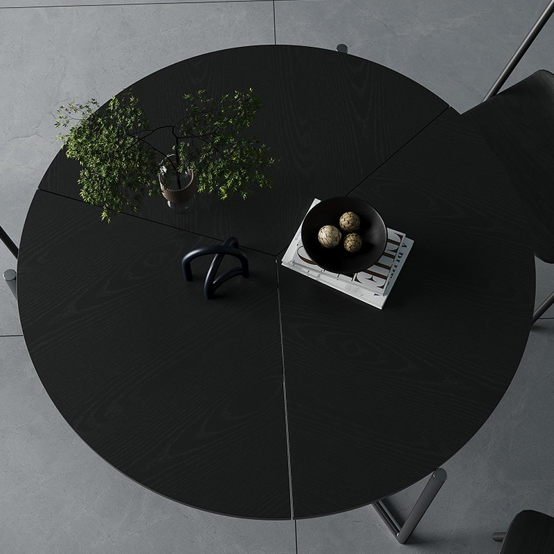 实木餐桌家用现代简约