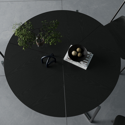 实木餐桌家用现代简约