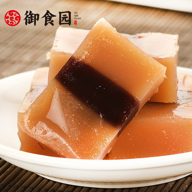 御食园芸豆卷500g老北京特产传统糕点蜜饯下午茶点心休闲零食小吃