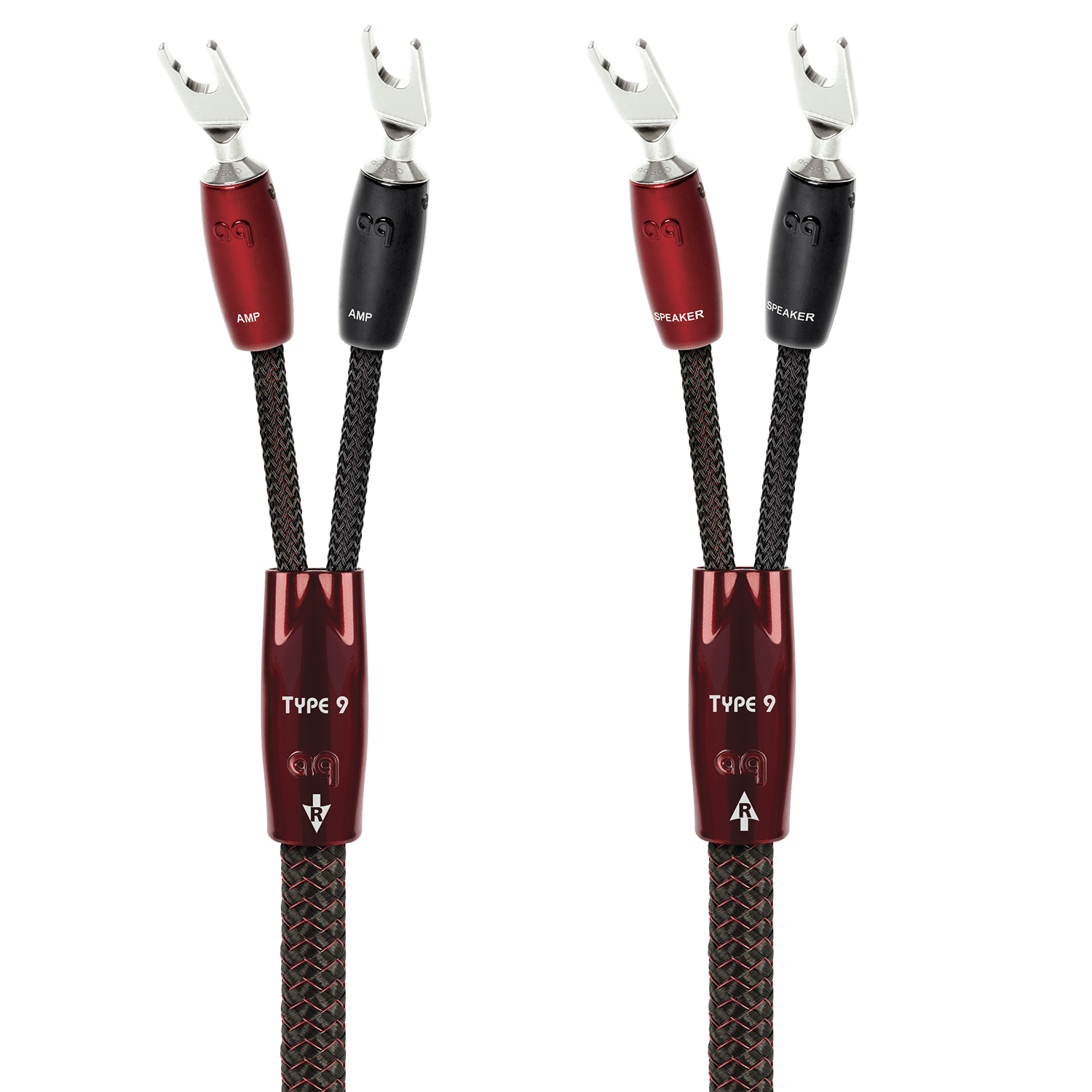 AQ美国线圣Type9/9+DBS发烧四芯螺旋喇叭线 音响线无源音箱高保真