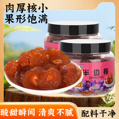罐装蜜饯话梅九制榄黄皮干西梅干半边梅冬瓜糖甘草榄休闲特产零食