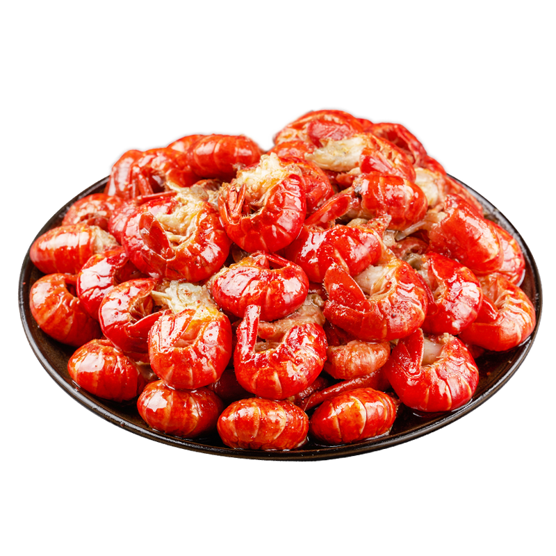 (265g*10盒) 食者道麻辣小龙虾尾加热即食冷冻非鲜活生鲜盒装虾球