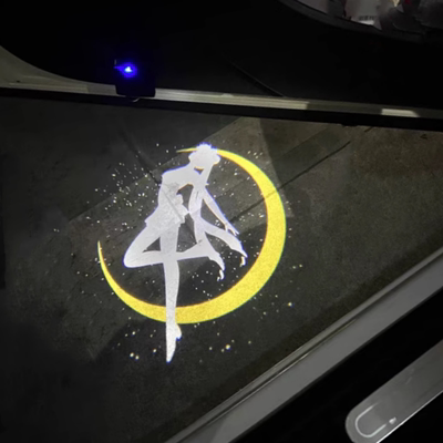 水兵月车门迎宾灯开门投影照地灯