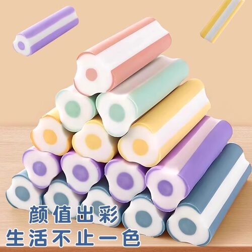 橡皮擦无屑超干净不留痕铅笔橡皮幼儿园橡皮檫小学生专用无毒