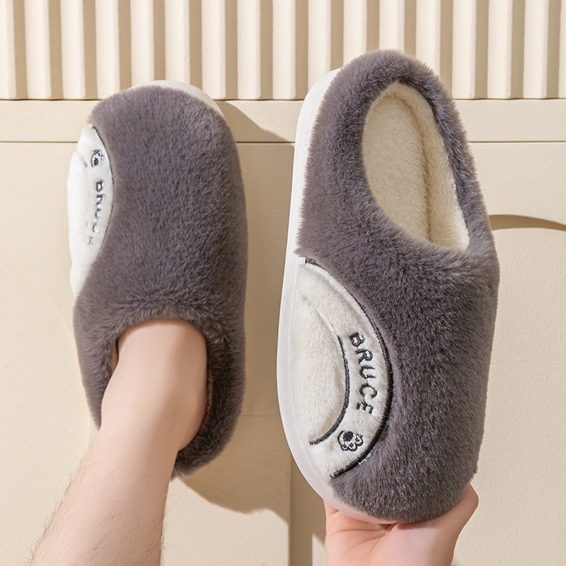 现货棉拖鞋男秋冬季情侣居家用室内月子保暖防滑毛绒家居棉拖鞋女,女鞋,棉鞋,淘宝优惠券,粉丝福利购,淘宝优惠卷