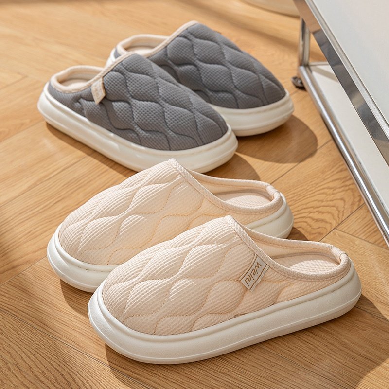 慈溪棉拖鞋女士居家用冬天室内家居防滑春秋毛毛绒保暖情侣冬季男,女鞋,棉鞋,淘宝优惠券,粉丝福利购,淘宝优惠卷