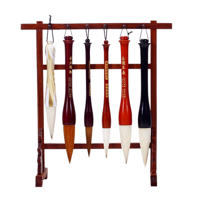 毛笔大斗笔写对联专用笔狼羊兼