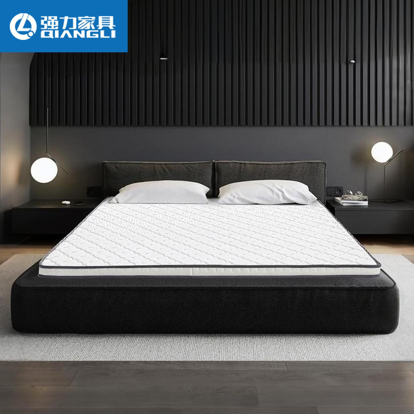 防螨可定制青少年两用椰棕床垫子