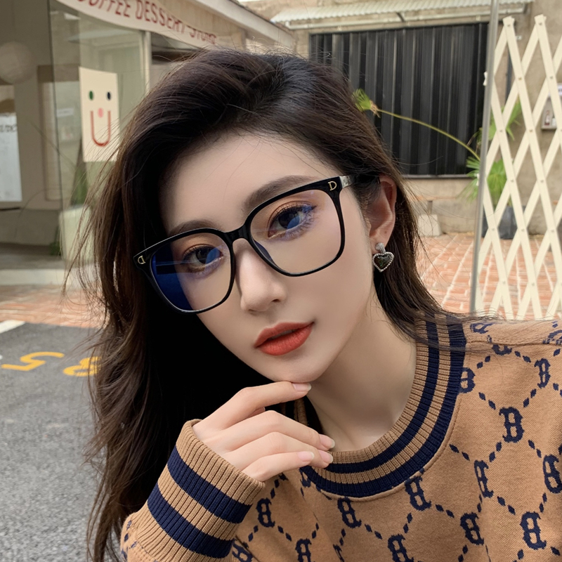 ADELACG韩版ins风大脸显瘦近视镜