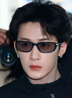 檀健次同款墨镜男女防紫外线欧美辣妹痞帅y2k茶色2026新款太阳镜