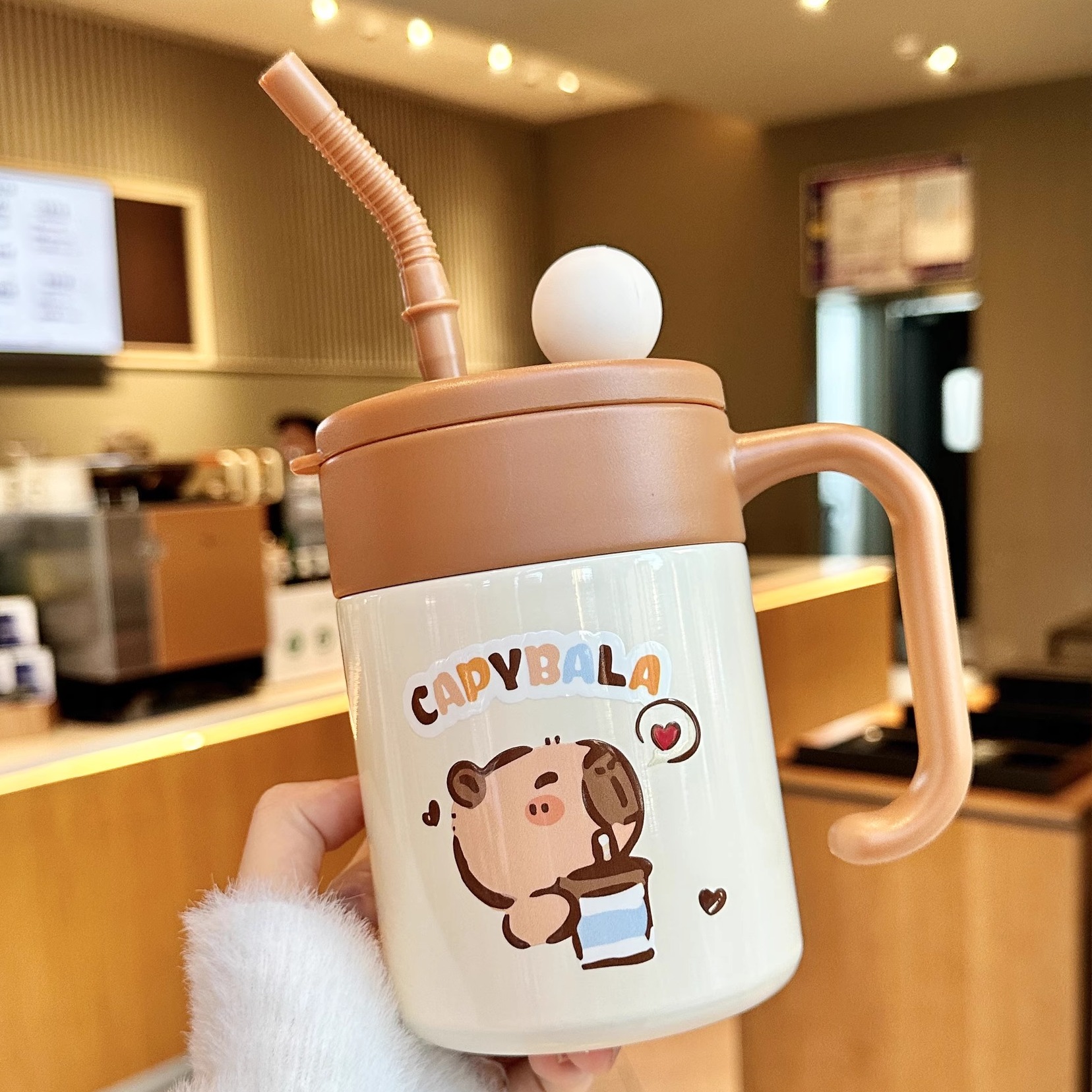 卡皮巴拉316不锈钢保温杯
